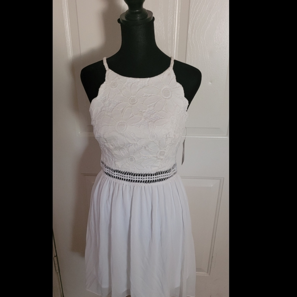 Casual white dress